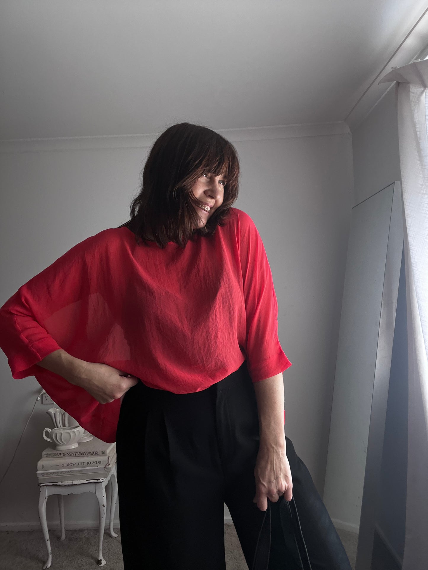 MOOCHI Chiffon Top RRP$249 (12)