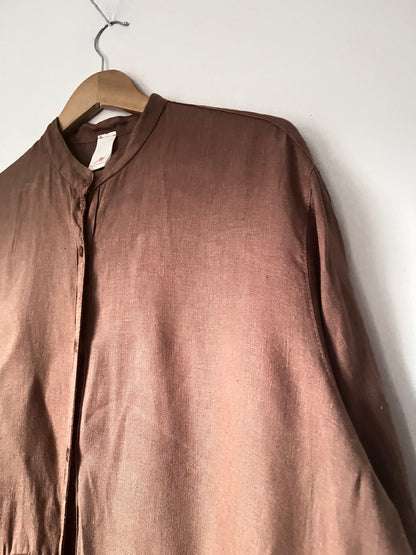 MONTAIGNE Italian Linen Button-Through Dress RRP$270 (16-18)