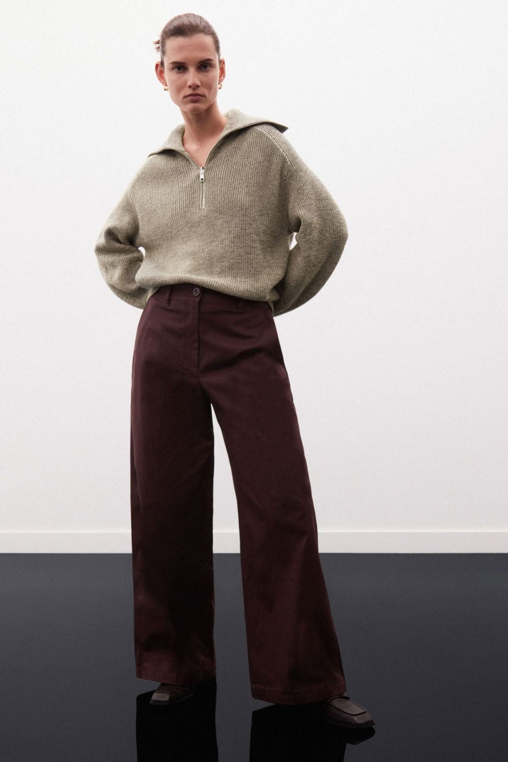 GORMAN wide leg tailored pants RRP approx. $199 (Size 14)
