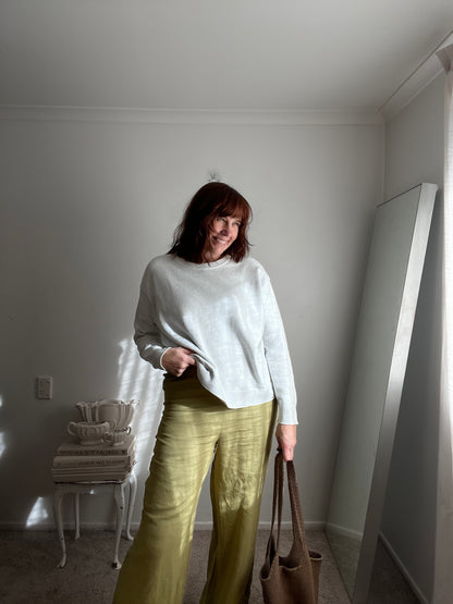 ASSEMBLY LABEL Linen Pants RRP$120 (12) & (10)