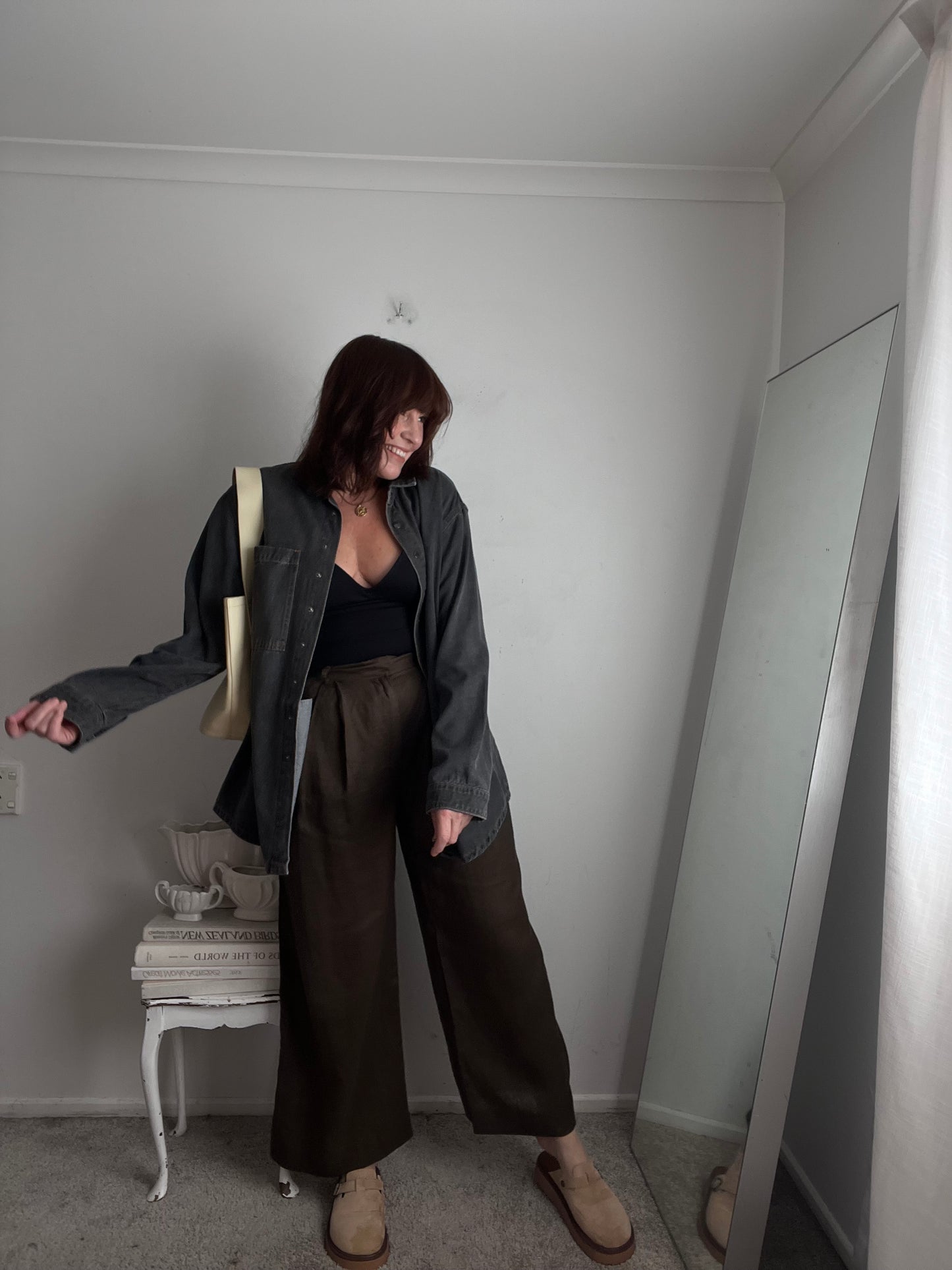 SEED Linen Pants RRP$179 (10-12)