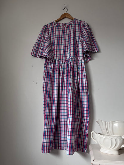 KEMI TELFORD Ayomide Pink Blue Dress RRP approx. $260 (Size 10)