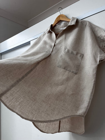 ZEST Pop-over linen top RRP$80 (16)