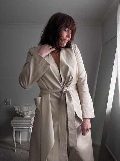 SASS & BIDE 'Part Time Lover' Trench Coat (Size imo 8) RRP$995