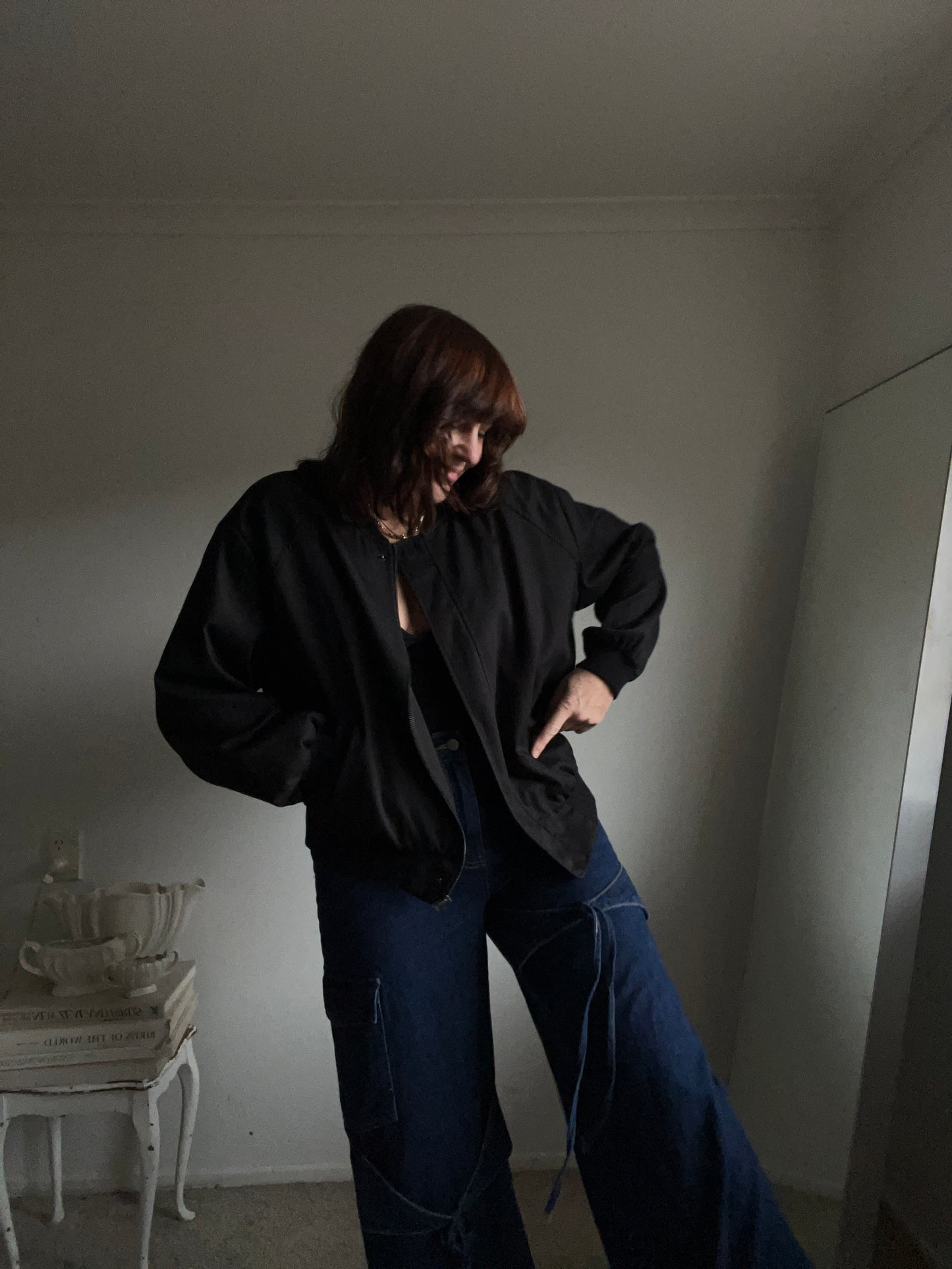 MOOCHI 'Fade Away' Bomber Jacket RRP$399 (10-14)