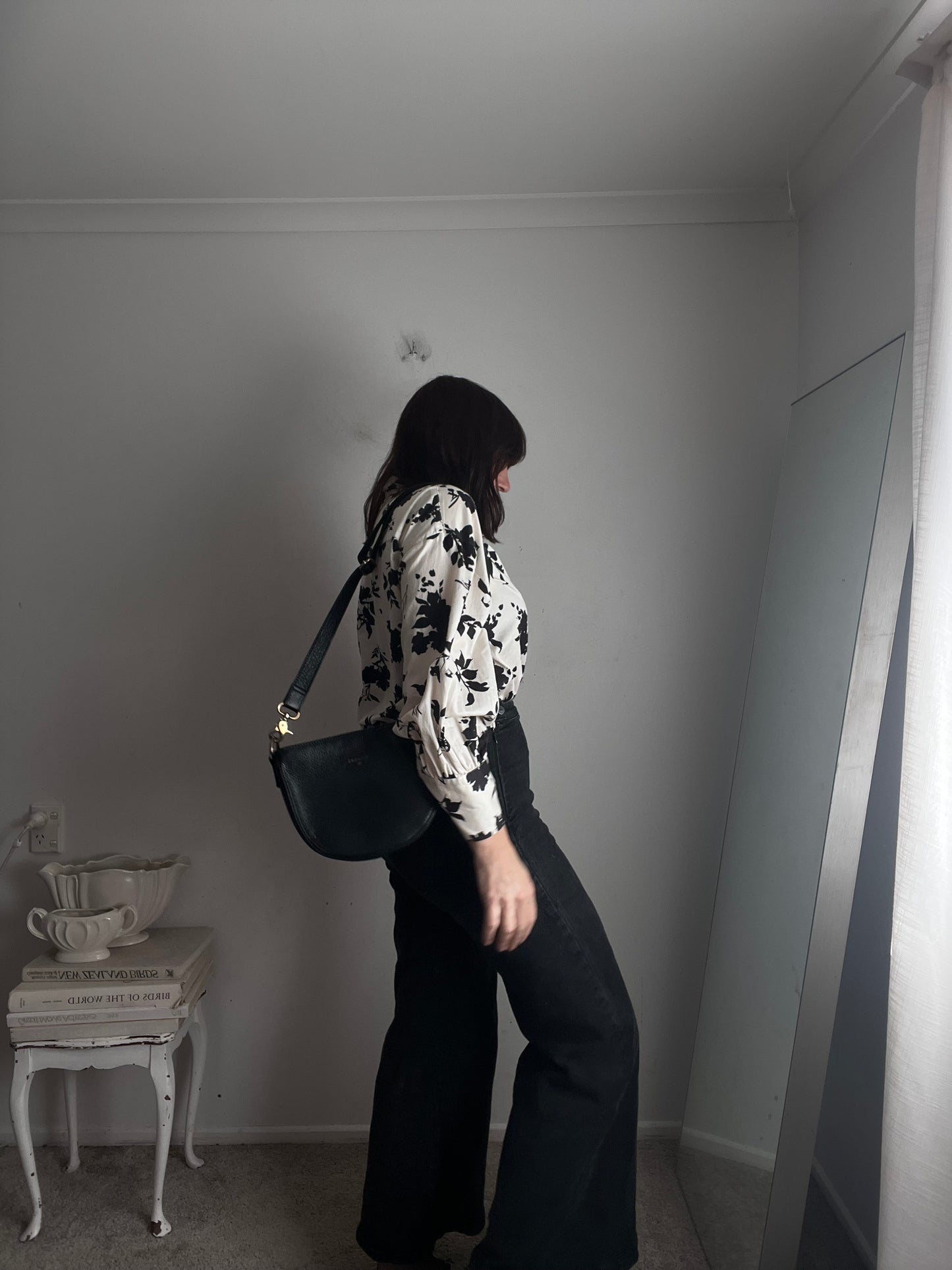 MAX Floral Cotton Shirt RRP$130 (10-12)