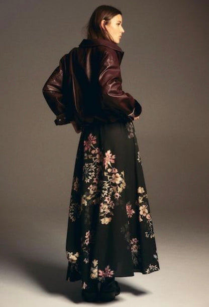 LOOBIE’S STORY Botanical Tiered Skirt RRP$399 (Size 12)