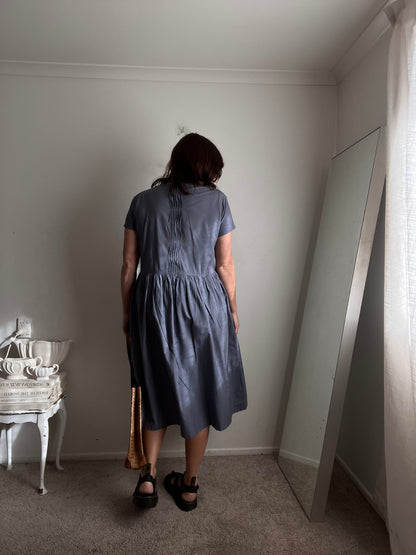 VILLE CLAUDE Cotton Shirt Dress(12)