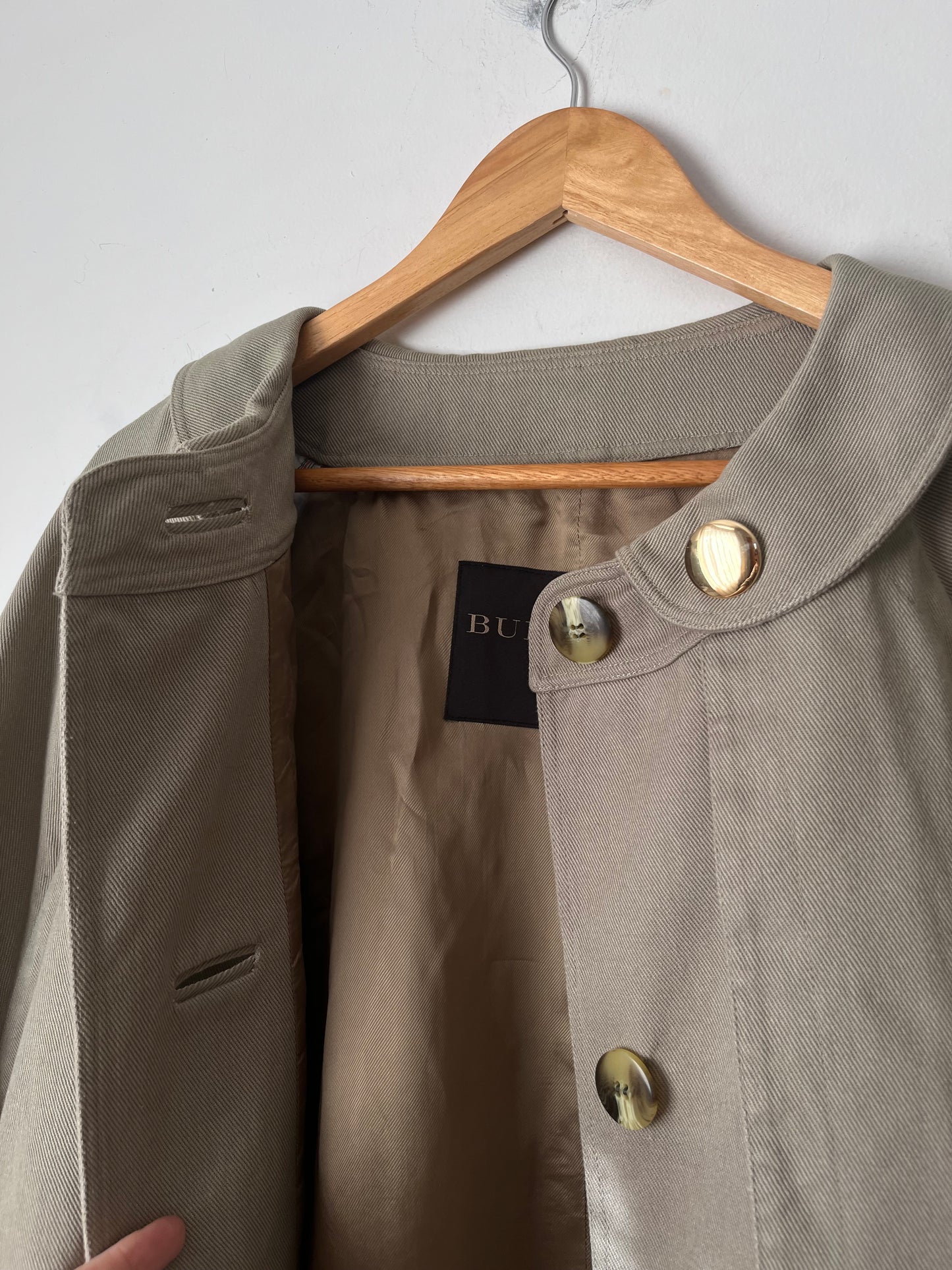 BURBERRY - 2006 Show - Swing Coat by Christopher Bailey RRP$3000 (10-16)