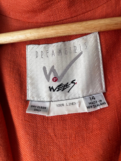 DREAMGIRLS ‘Wells’ Linen Blazer (12-14)