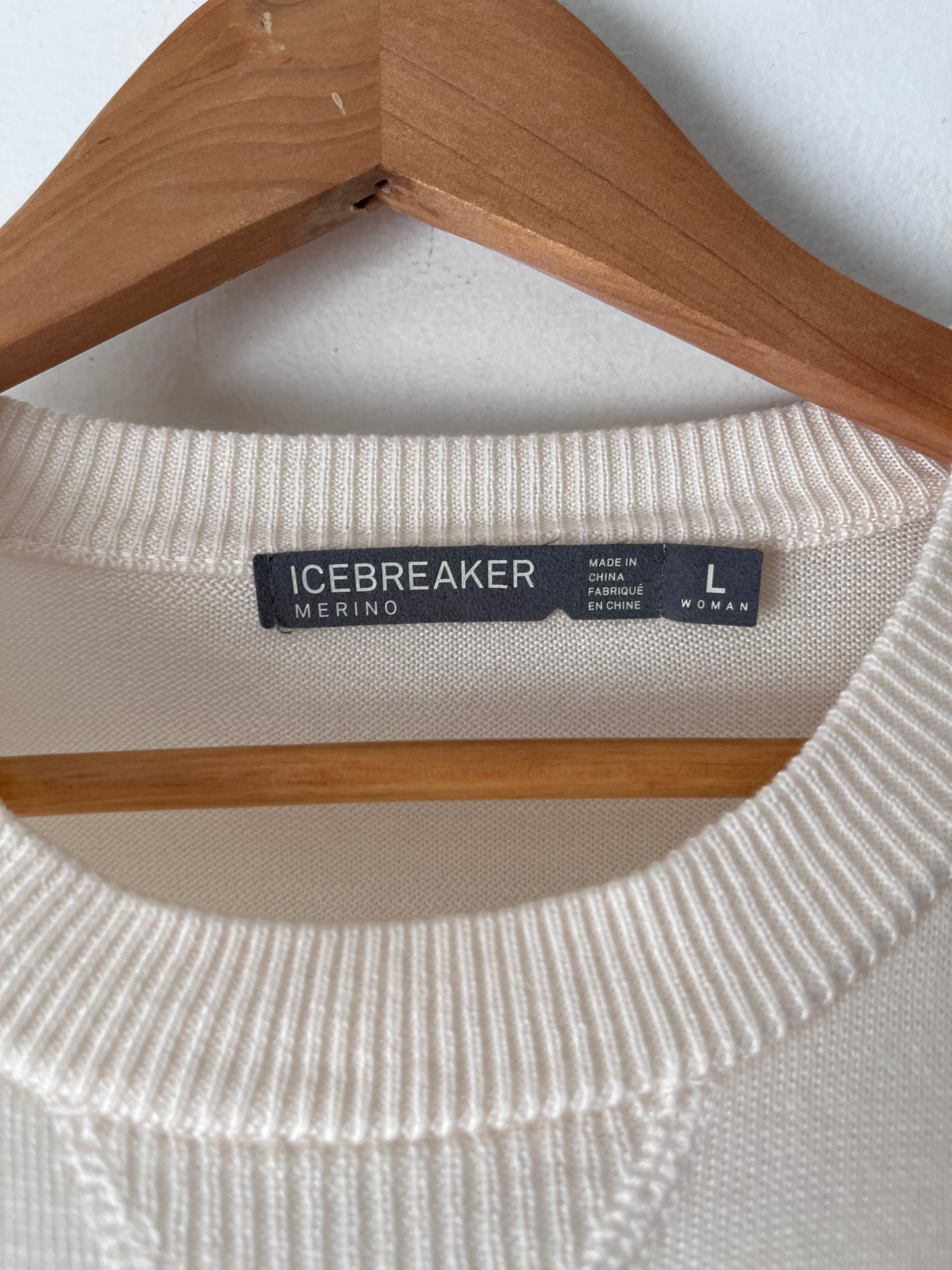 ICEBREAKER Relaxed Merino Crew Neck Sweater RRP$240 (12-14)