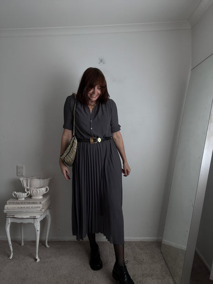 Smoky Grey Dress (10-12)