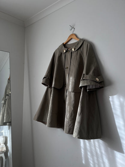 BURBERRY - 2006 Show - Swing Coat by Christopher Bailey RRP$3000 (10-16)