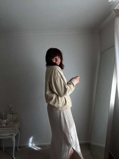 COUNTRY ROAD Zip Sweater RRP $149 (12-14)