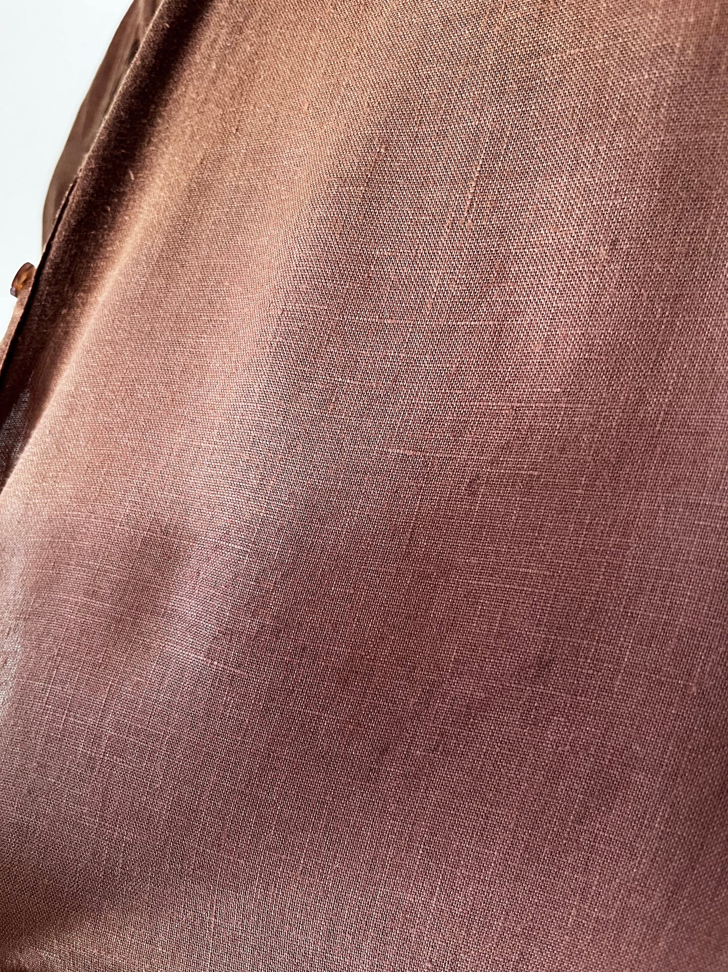 MONTAIGNE Italian Linen Button-Through Dress RRP$270 (16-18)