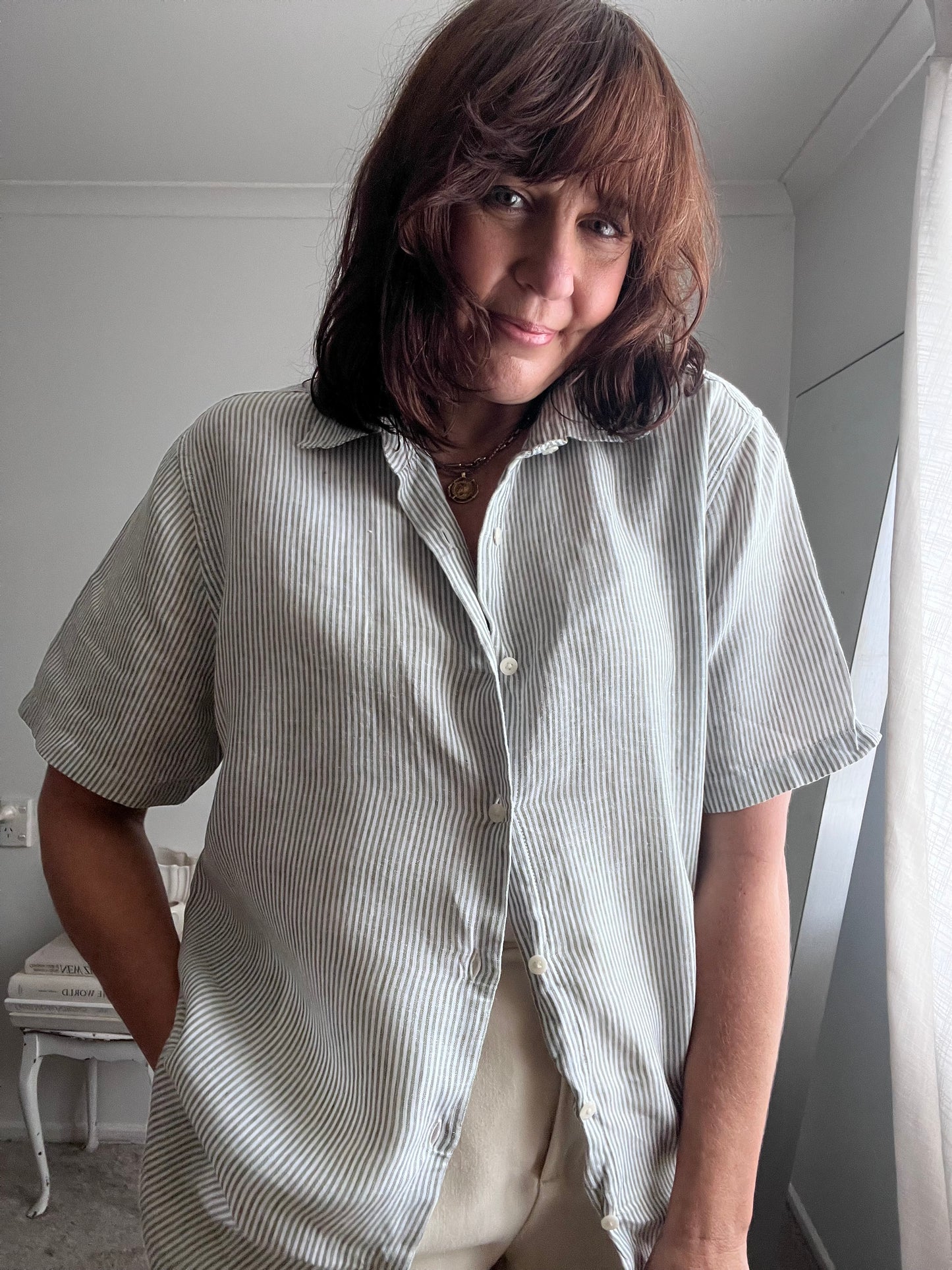 TRENERY Linen Shirt (12)