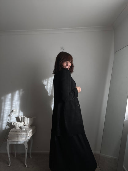 VINTAGE Longline Blazer (10-12)
