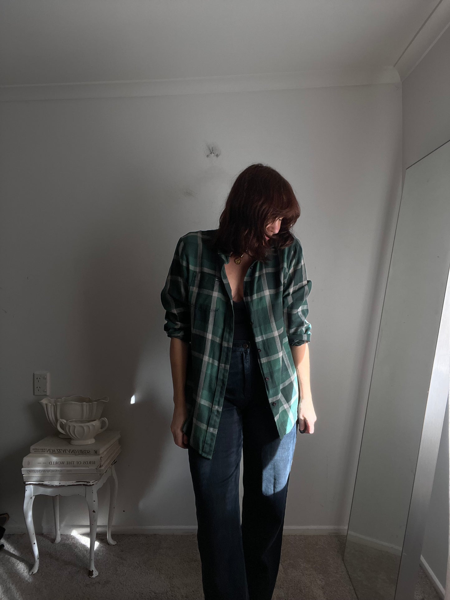 VOLCOLM Green Check Shirt RRP$140