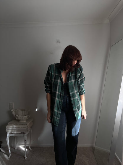VOLCOLM Green Check Shirt RRP$140
