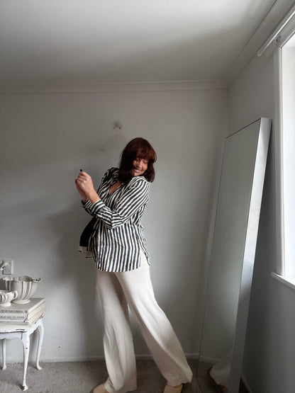 SILLS Wide Leg Knit Pants RRP$250 (10-12)