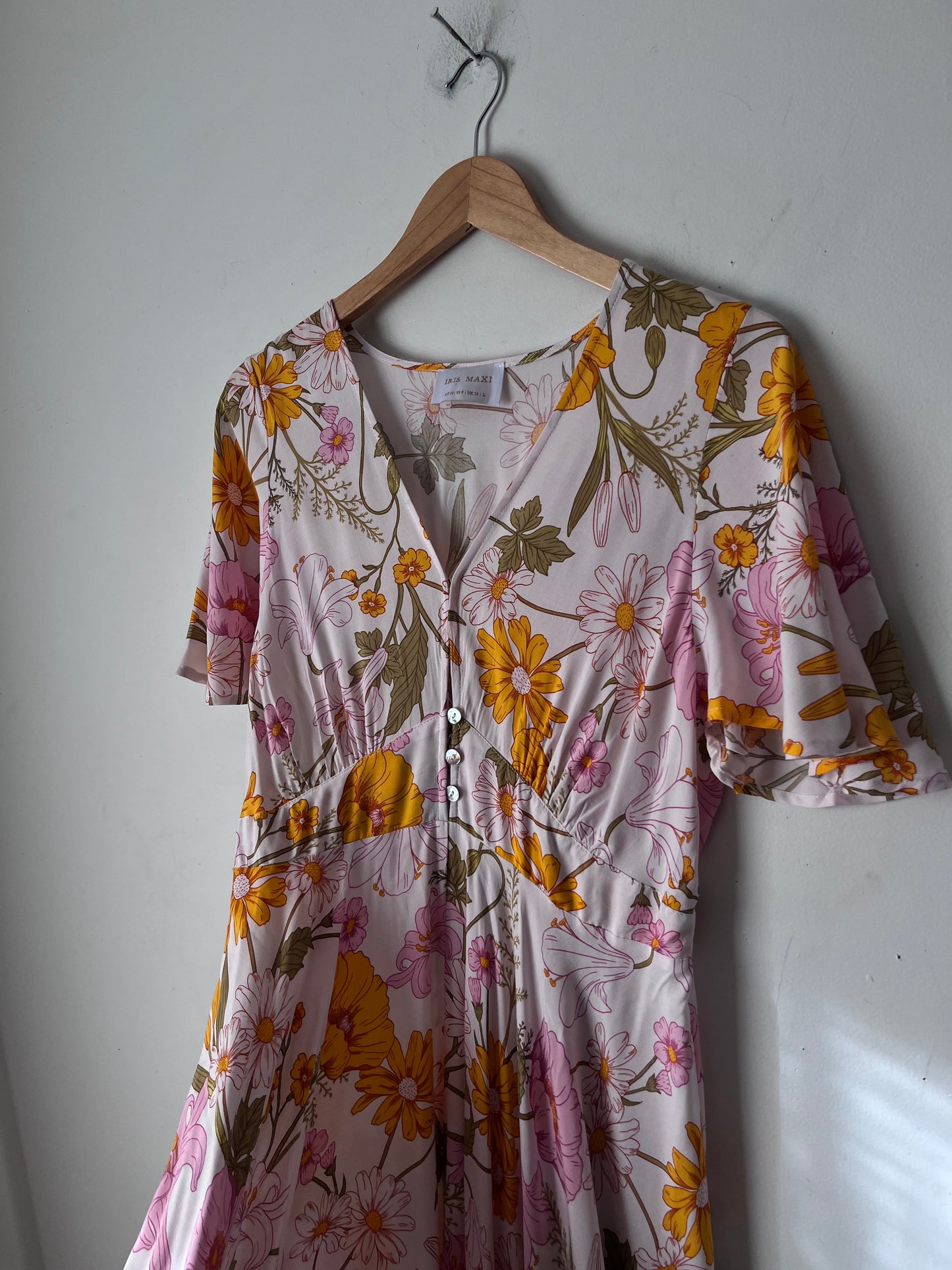 IRIS MAXI Dress RRP$120 (10-12)