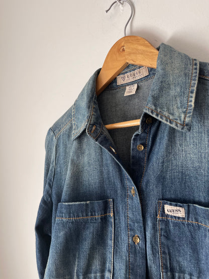 GUESS Denim Shirt (XS imo)