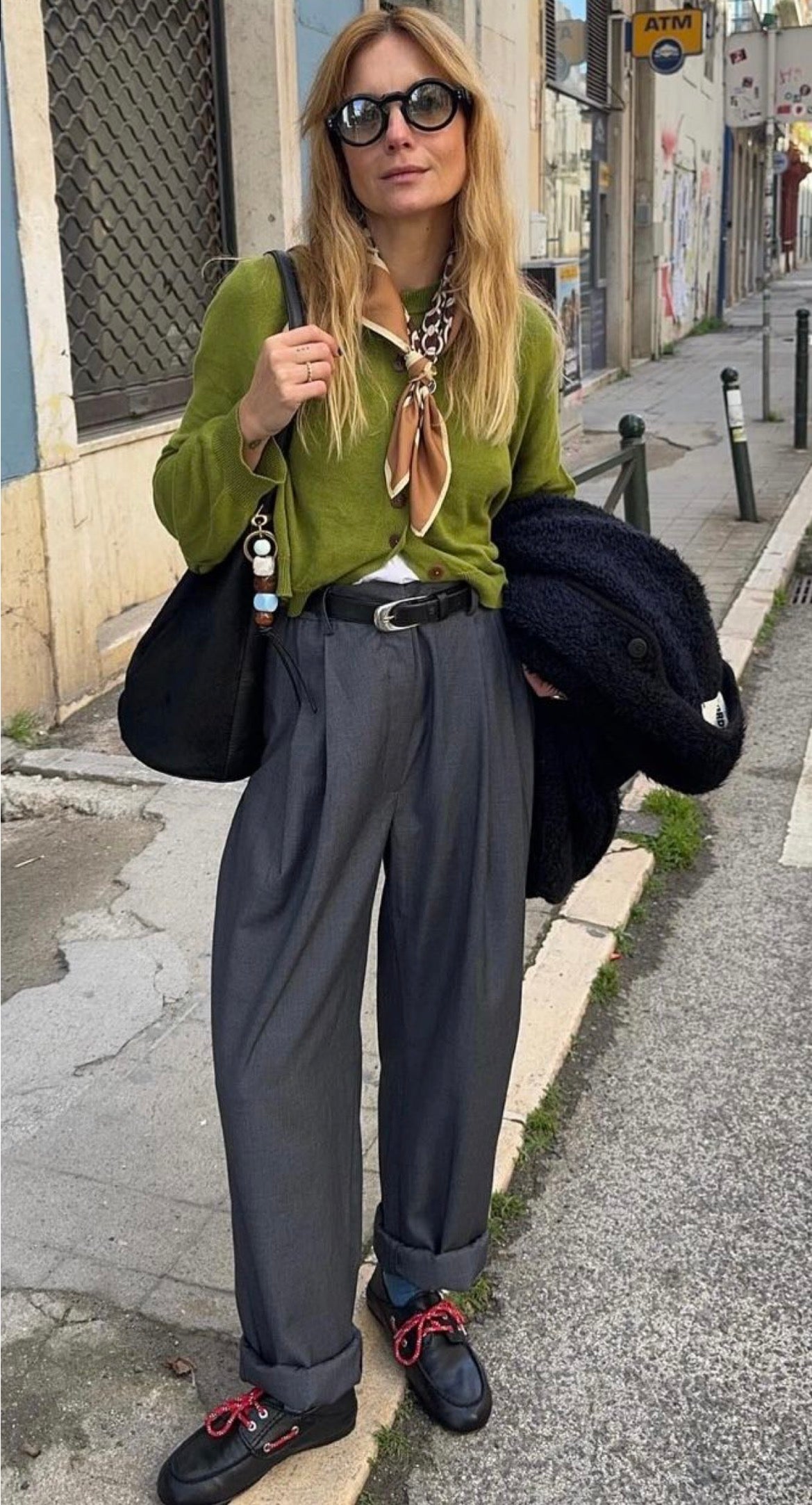 MINERAL Pinstripe Wide Leg Pants (14)