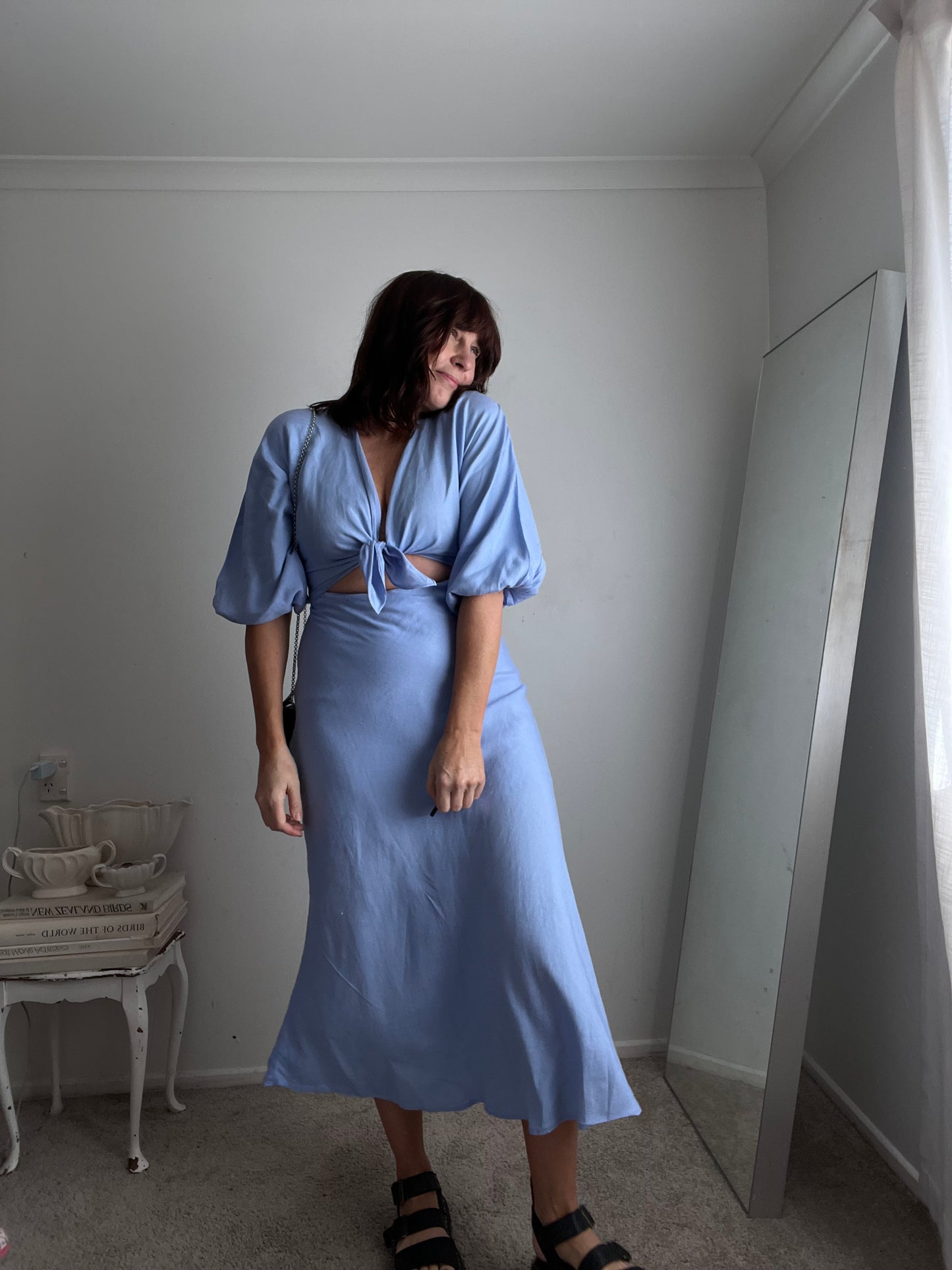 RUBY Cut-Out Tie Midi Dress RRP$289 (10)