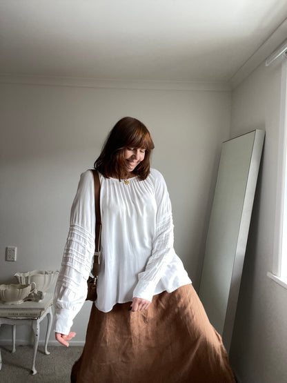 WHISTLE blouse RRP$89 (16-18)