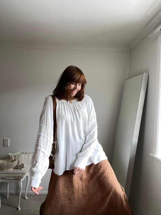 WHISTLE blouse RRP$89 (16-18)