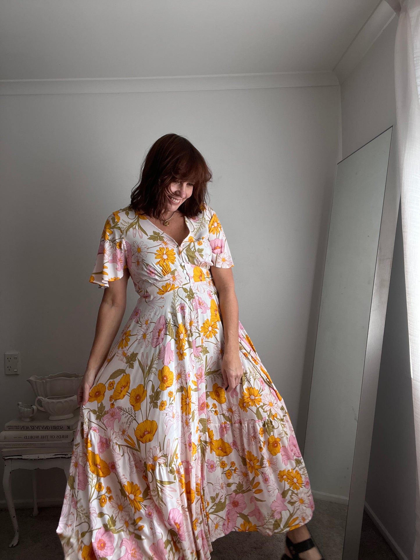IRIS MAXI Dress RRP$120 (10-12)