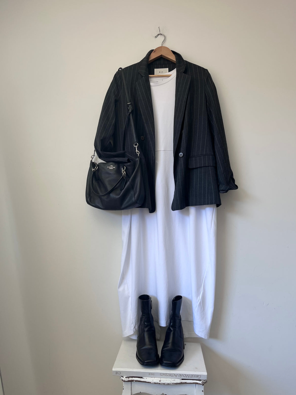 MI PIACI Leather Square Toe Ankle Boots RRP approx. $400 (Size 37)