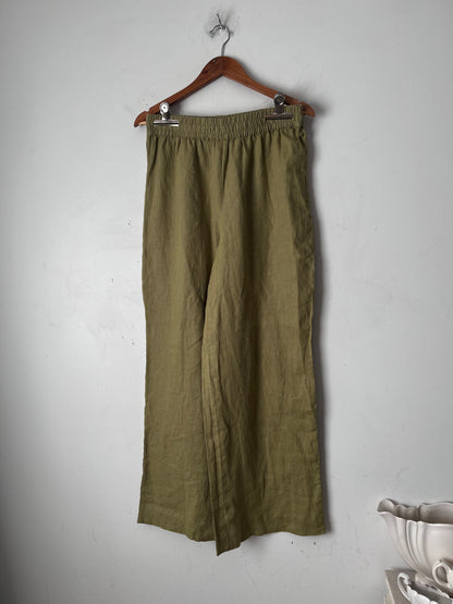 ASSEMBLY LABEL Linen Pants RRP$120 (12) & (10)