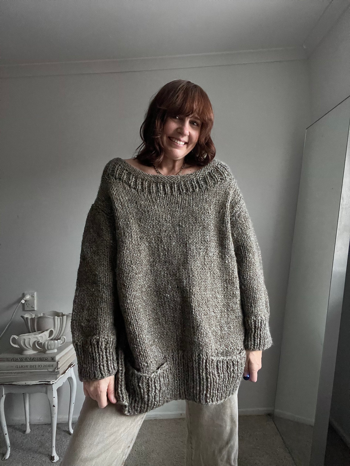 WOOL Handspun Jumper (14-16)