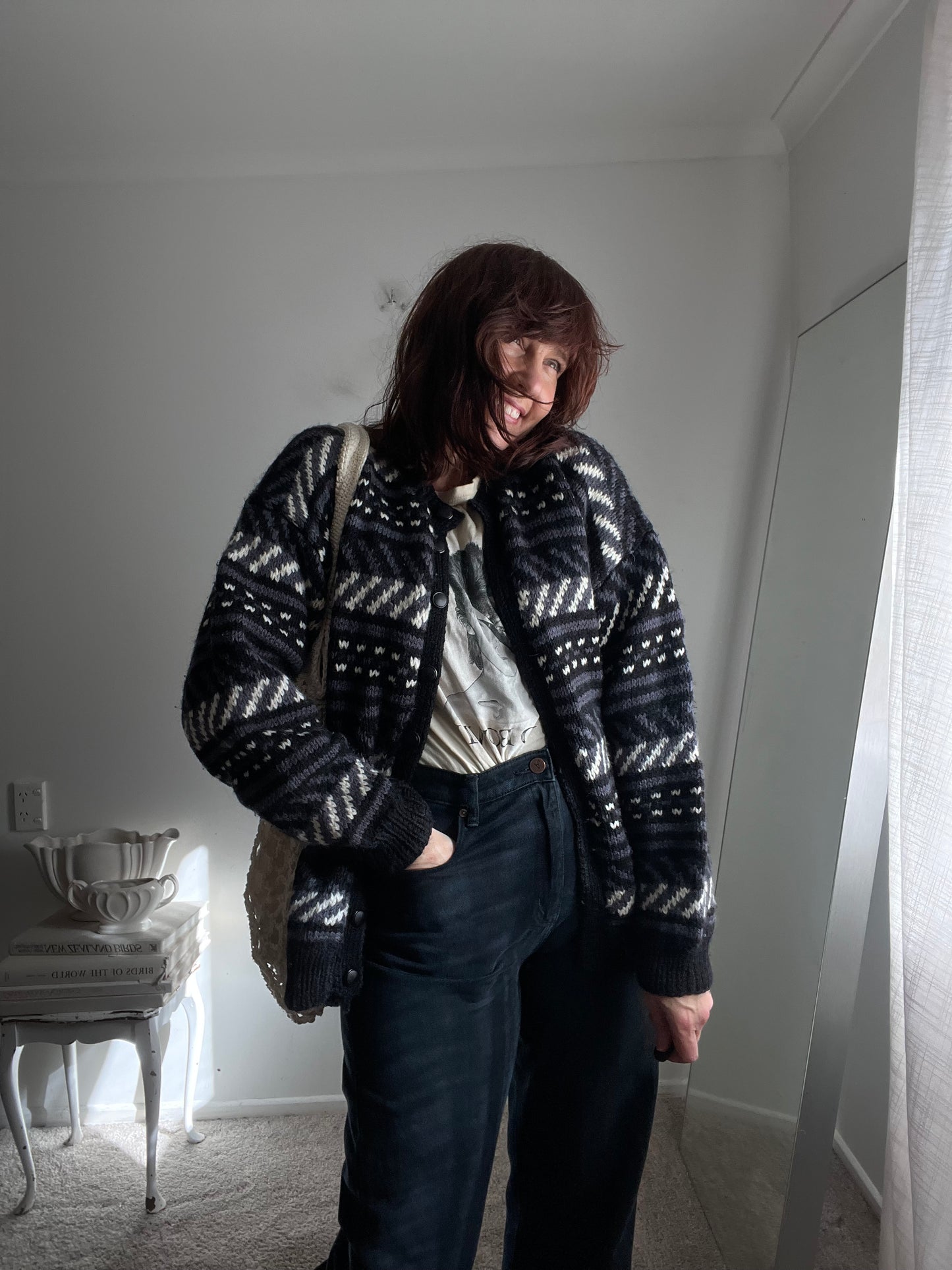 Chunky Wool Cardigan (8-12)