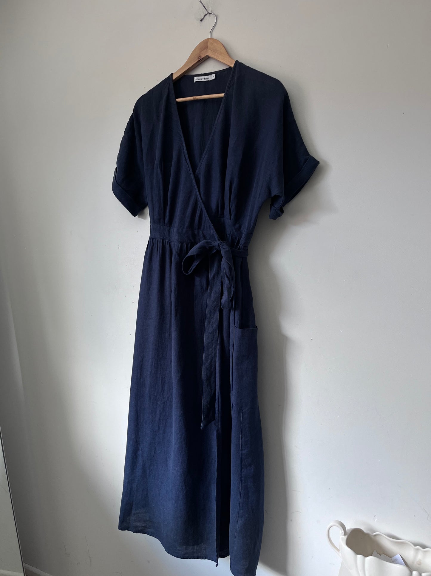 BRAVE + TRUE wrap dress RRP$199 (10-12)