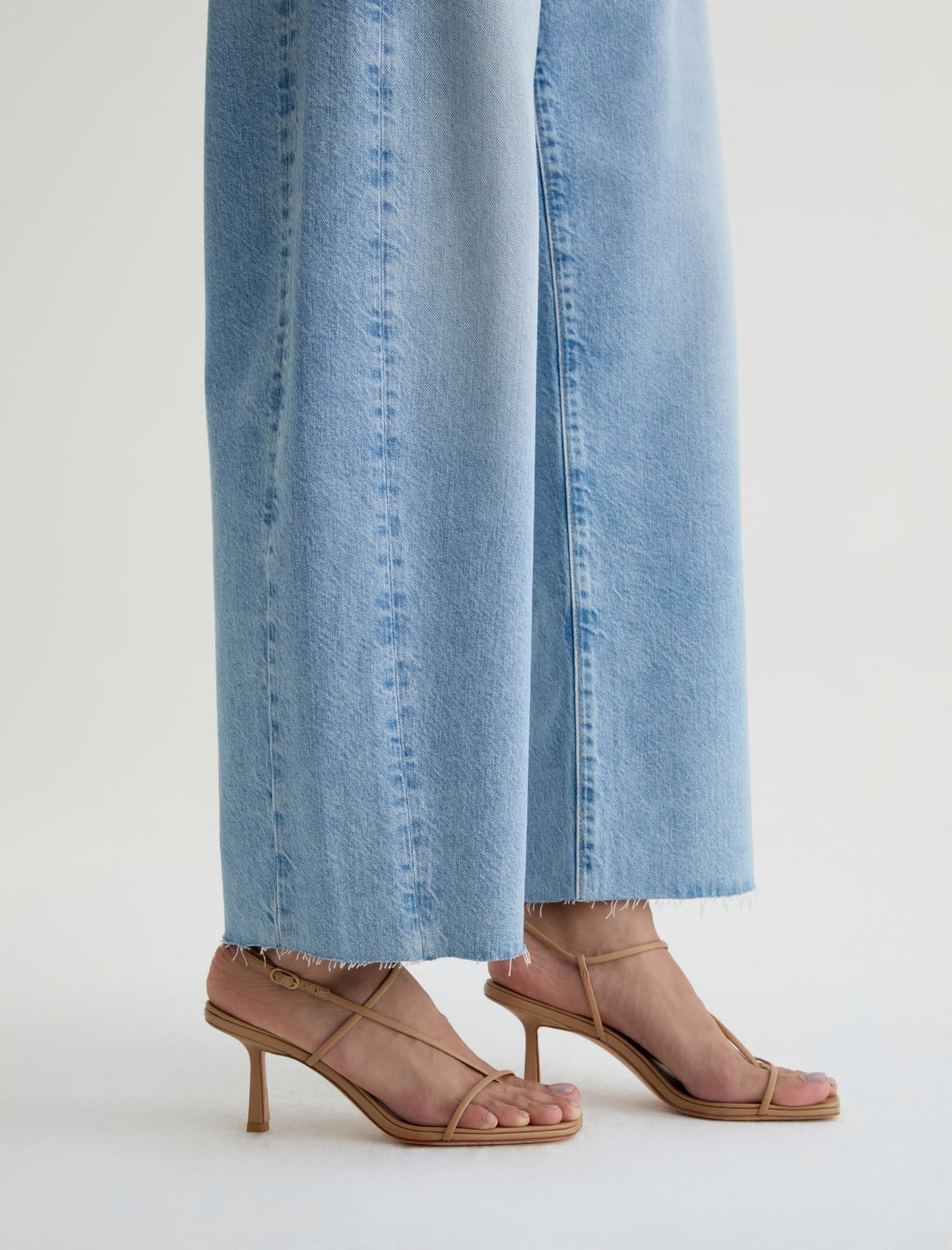 AG Hattie Crop High-Rise Barrel Jeans RRP $569 (10-12)