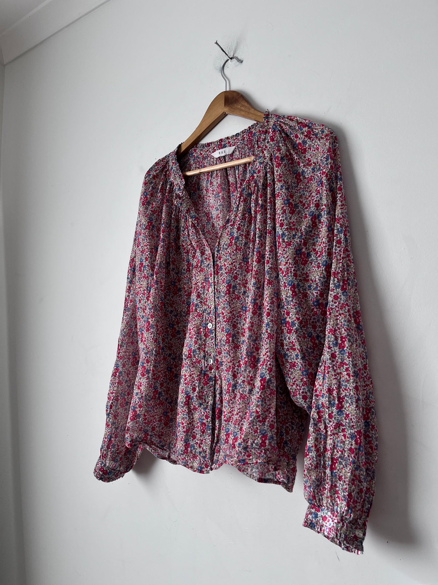 MAX Liberty Blouse RRP$159 (14-16)