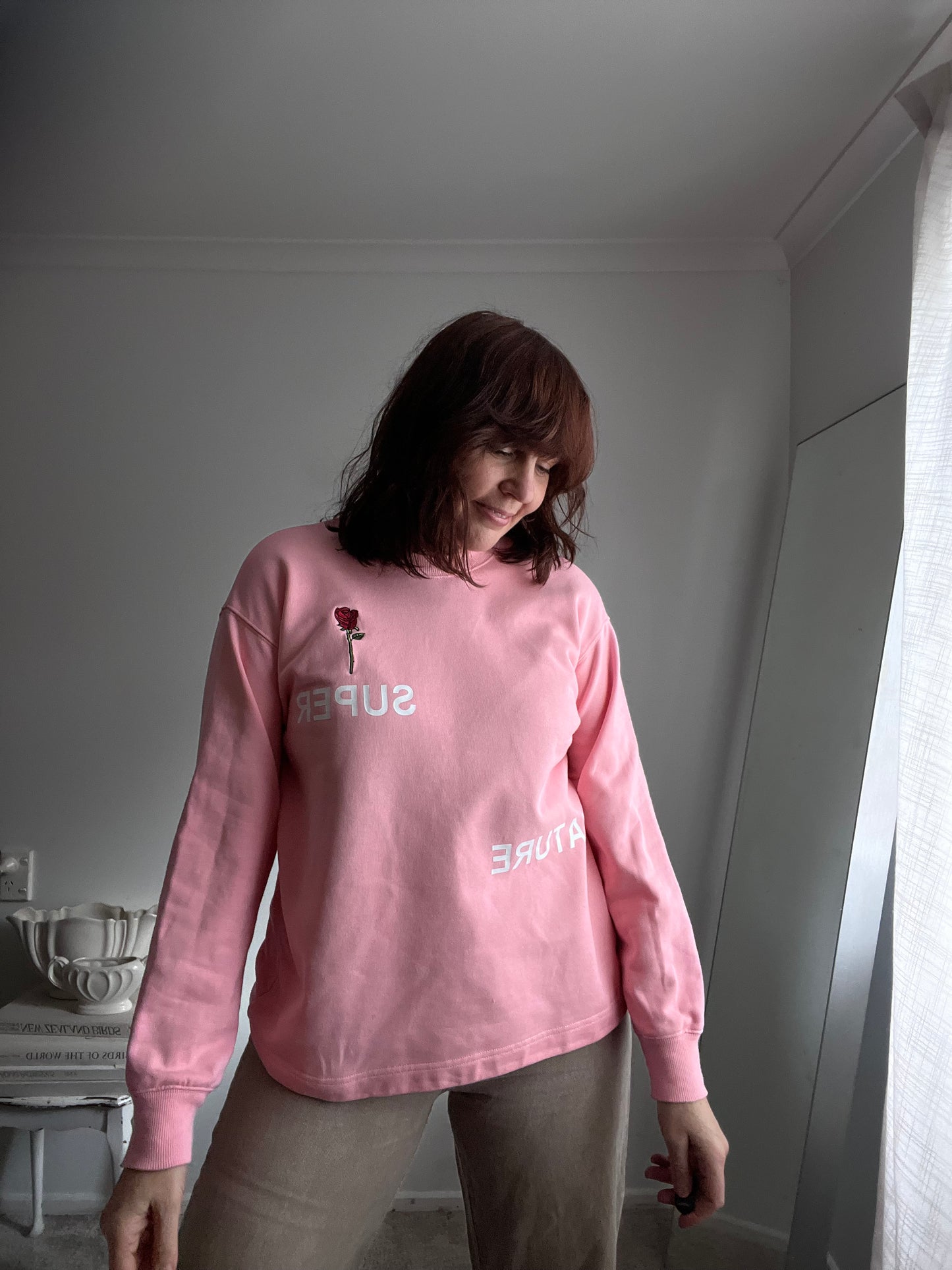MO&Co. Super Nature Cotton Sweatshirt RRP$200+ (8-10)