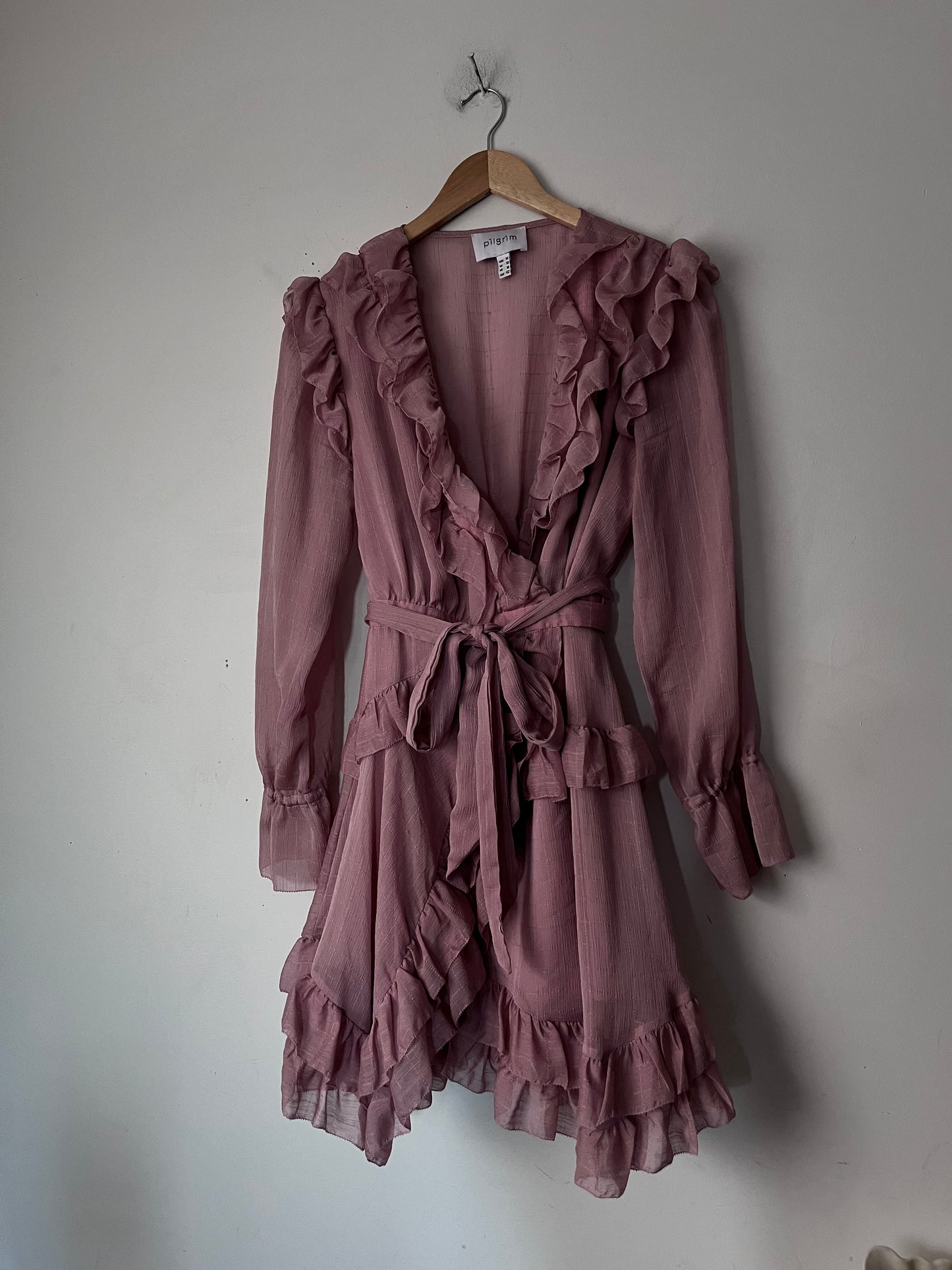PILGRIM Wrap Dress RRP$189 (12-14)