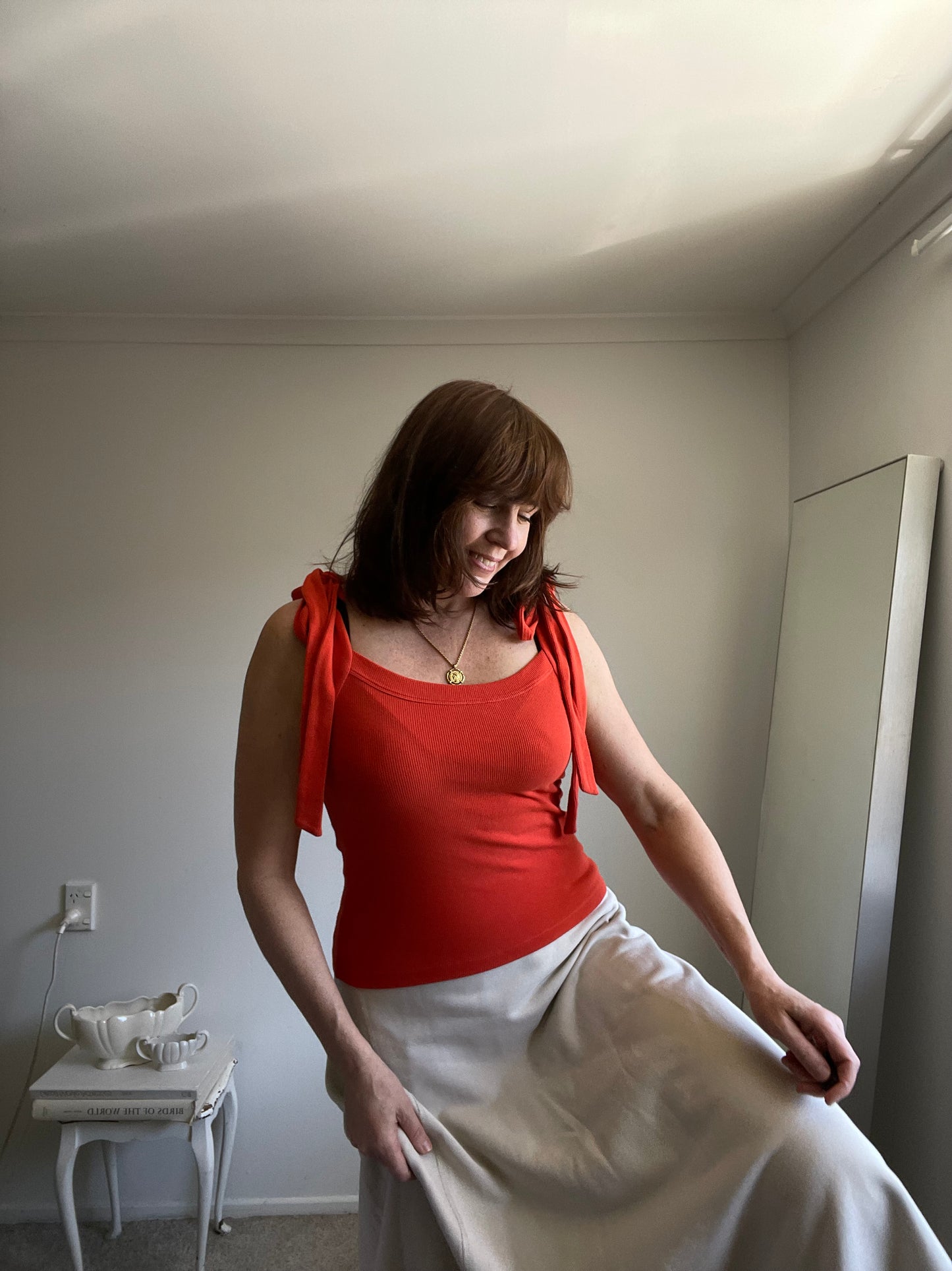 CAITLIN CRISP singlet RRP$165 (12-14)