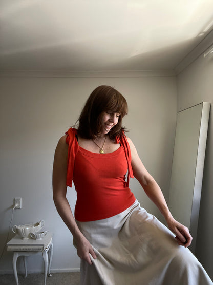 CAITLIN CRISP singlet RRP$165 (12-14)