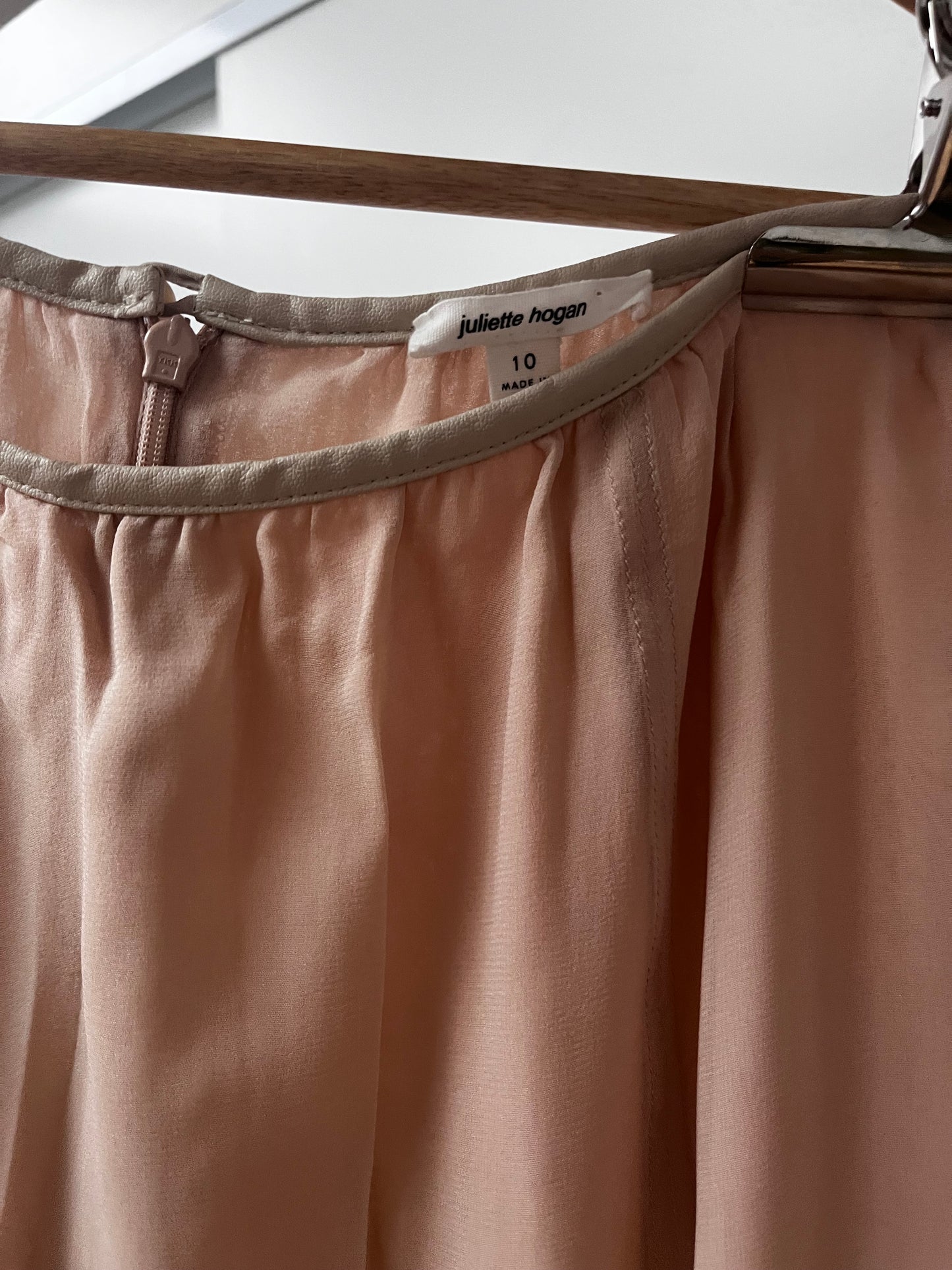 JULIETTE HOGAN Silk Skirt RRP $500 (10)