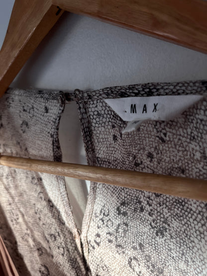 MAX Snake Print Midi Dress RRP$169 (16)