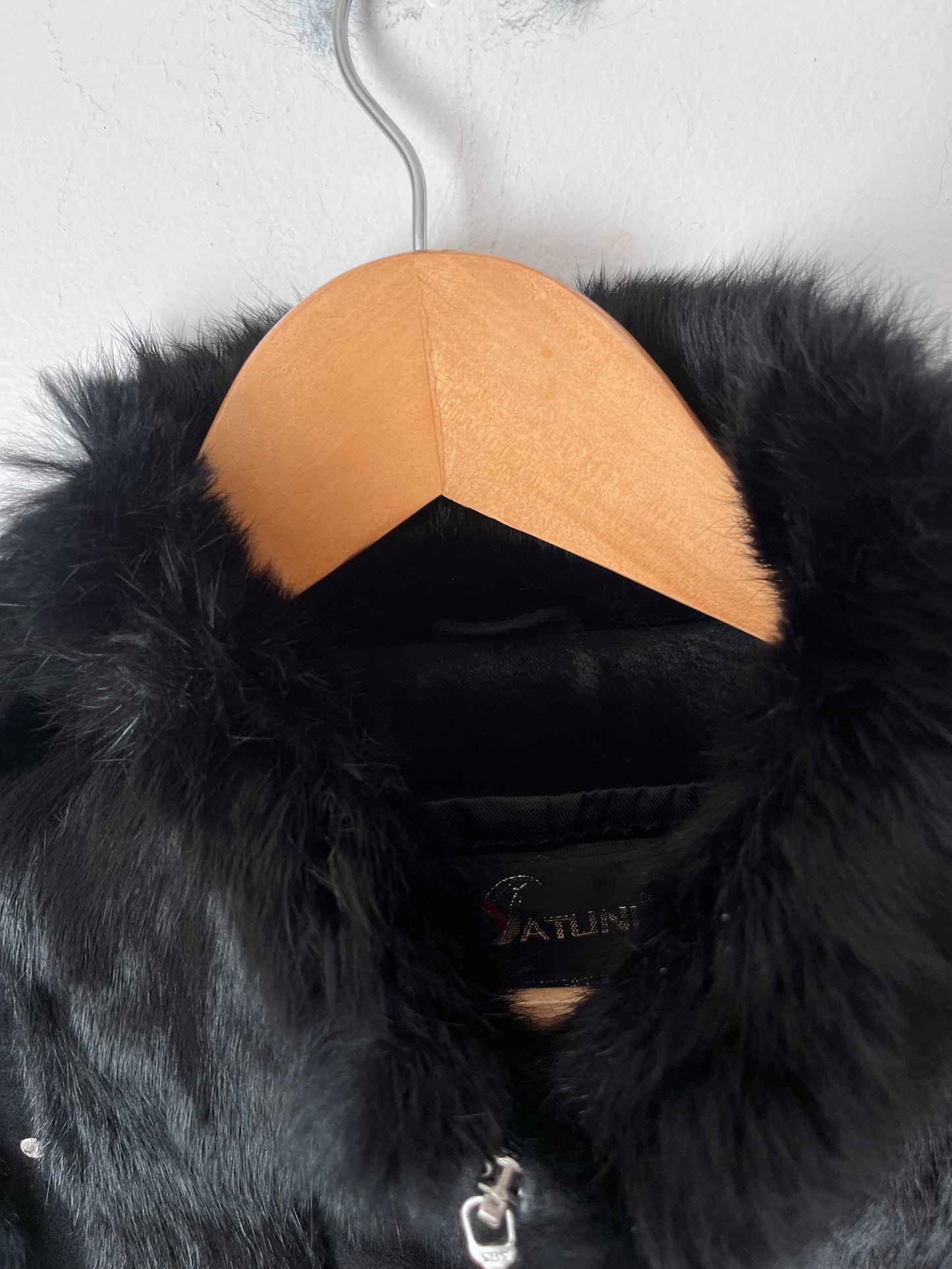 SHATUNI Suede/Fur Jacket (8-10)