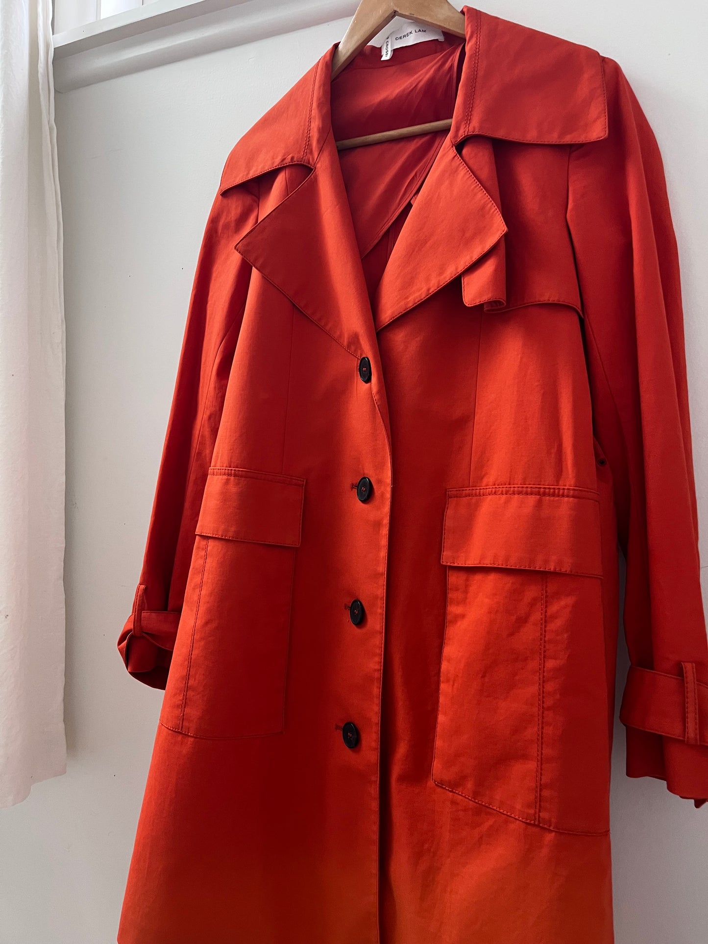 DEREK LAM 10 CROSBY Trench Coat RRP $895 (10)