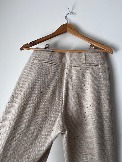 ANINE BING Ari Wool Blend Trousers RRP approx $550 (8 imo)
