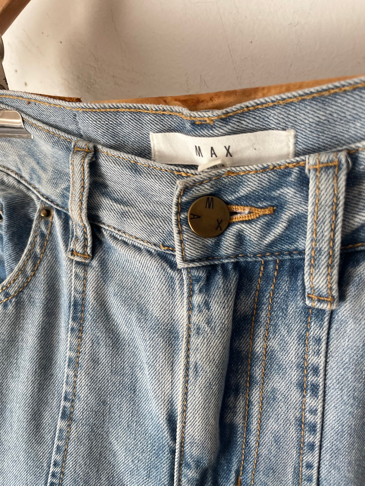 MAX Lisbon Panel Detail Jeans RRP$150 (6-8)