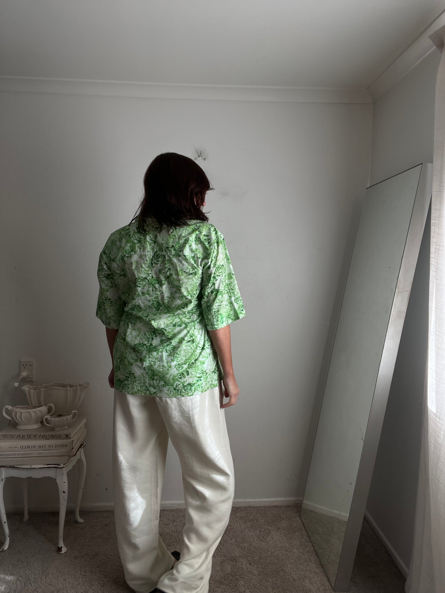 GANNI Floral Wrap Blouse RRP$420 (8-12)