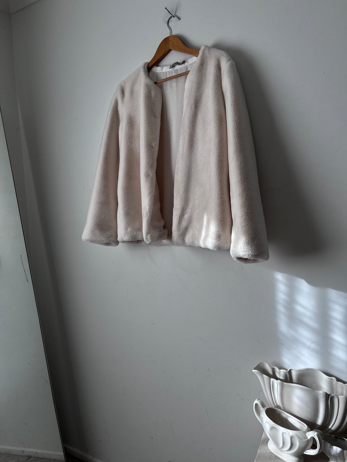TUESDAY Faux Mink Coat RRP$200+ (10-12)